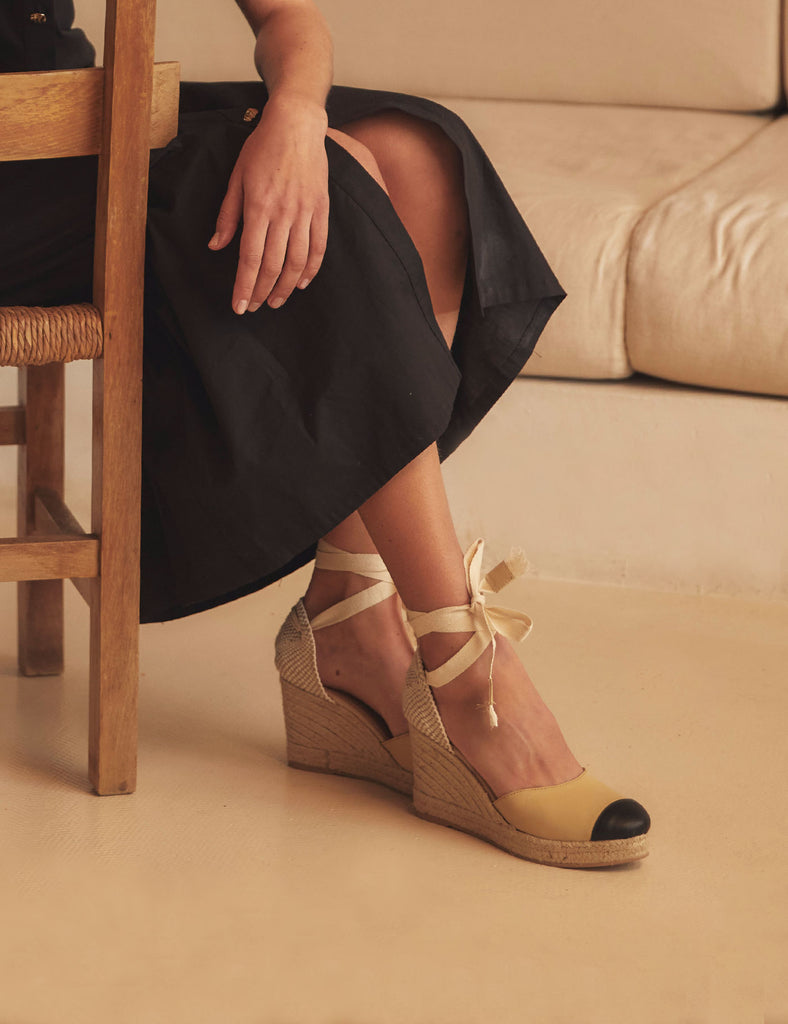 Alpargata Bianca Daphne 9cm - PARIS/64