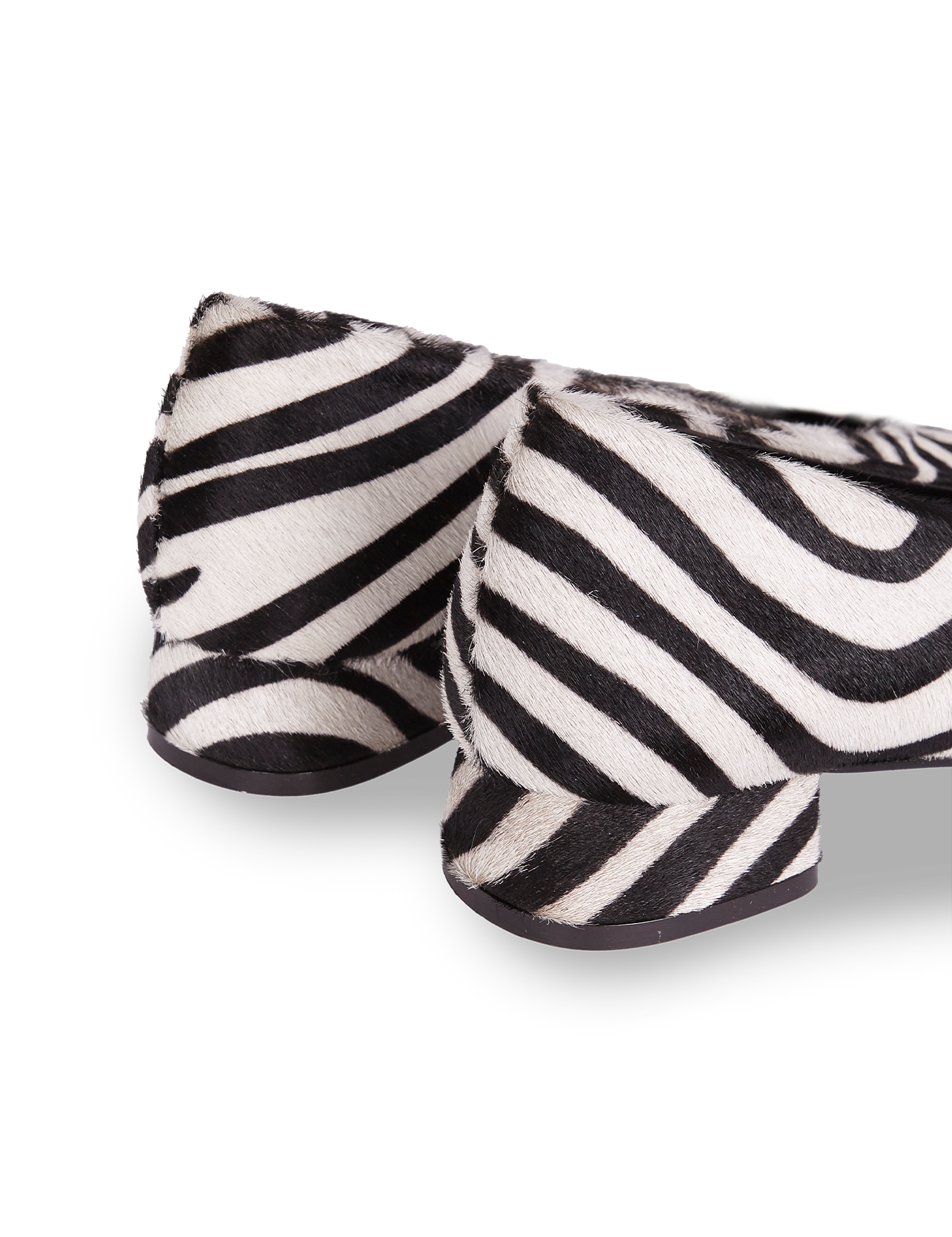 Alice Zebra Ballet Flats by PARIS/64