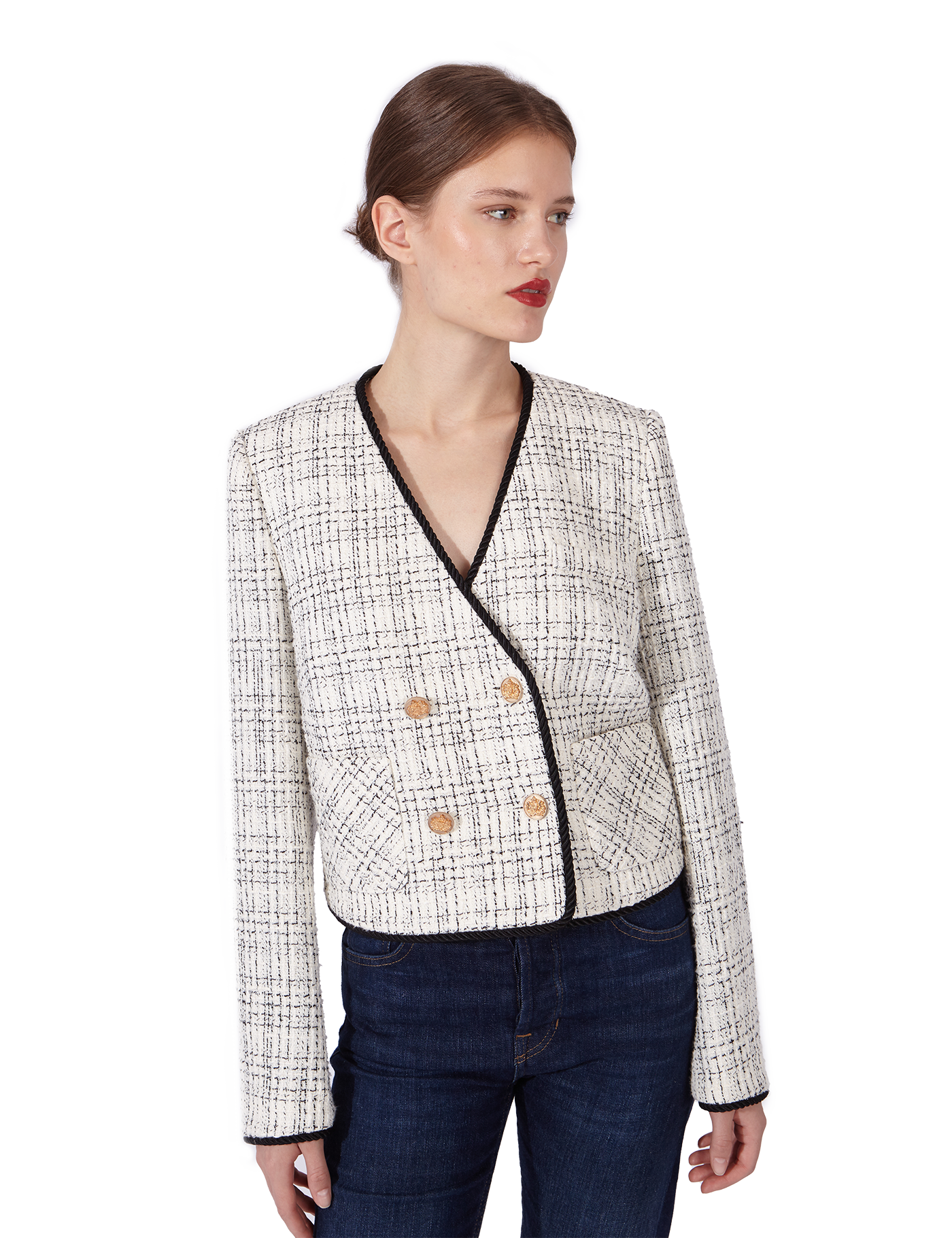 Blazer Helen Tweed Beige by PARIS/64