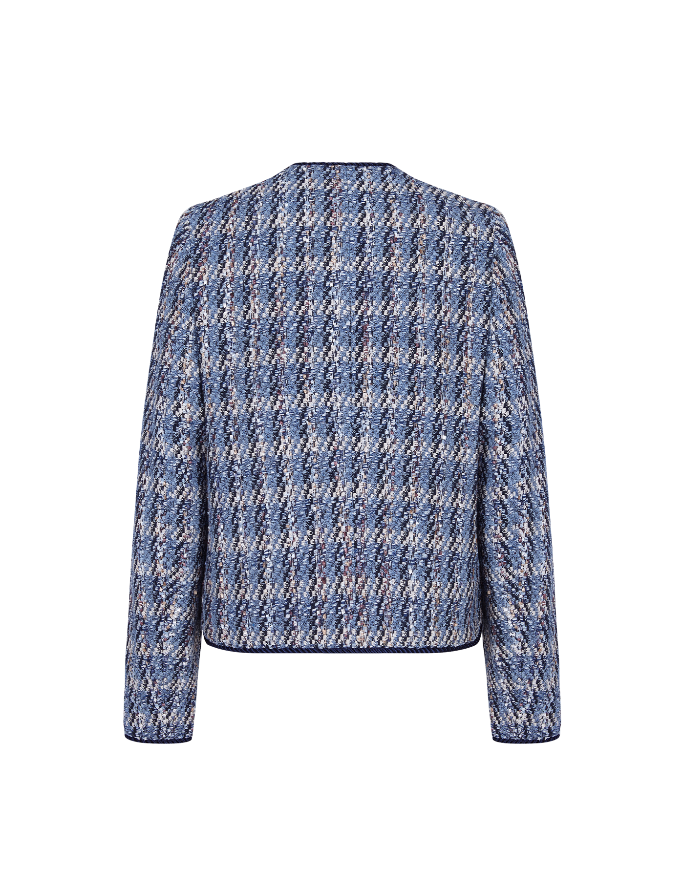 Helen Tweed Blue Blazer by PARIS/64