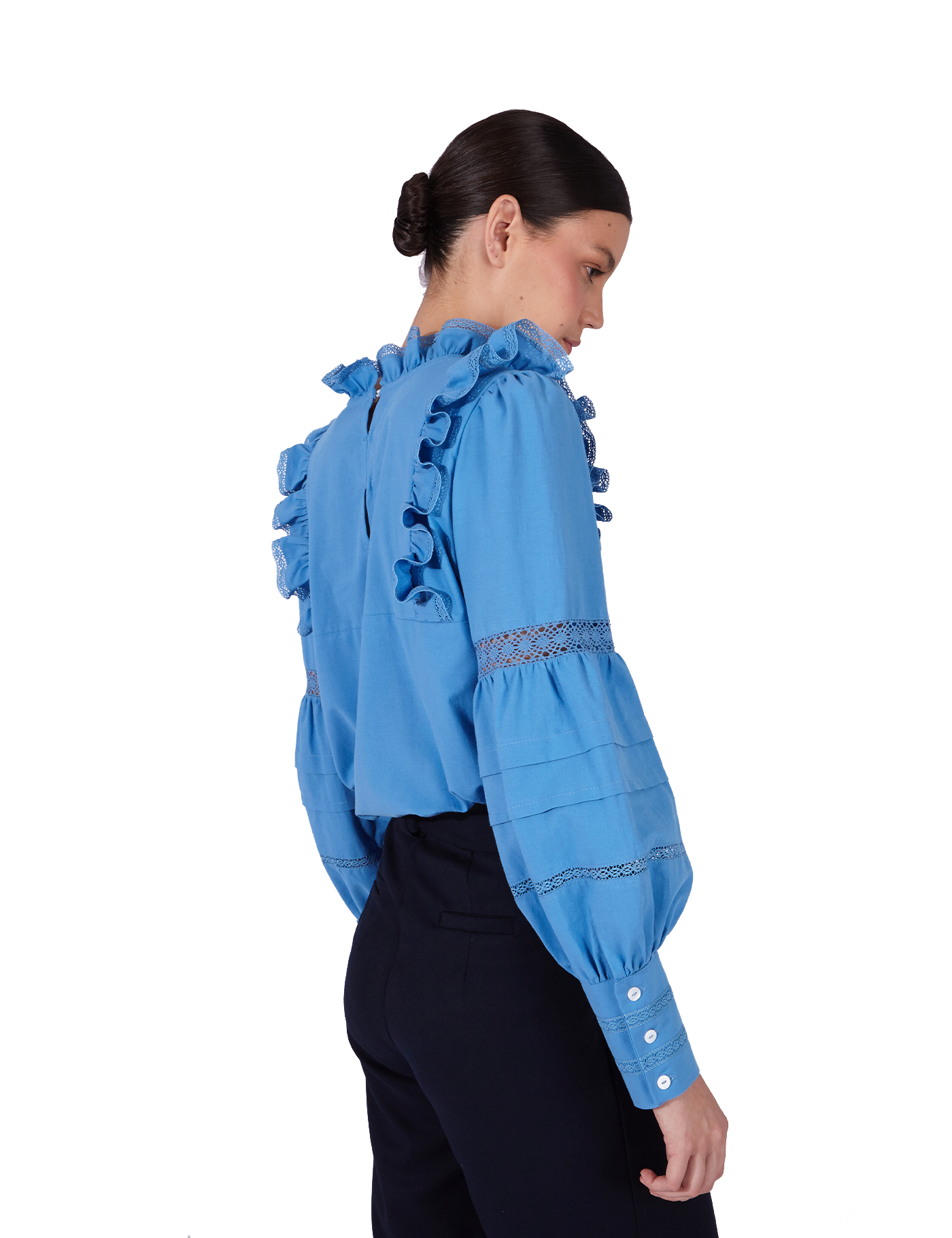 Martina Blue Blouse by PARIS/64