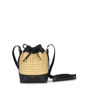 Baby Always Rafia & Chocolate Bag by PARIS/64 Baby Always Rafia & Chocolate Bag by PARIS/64