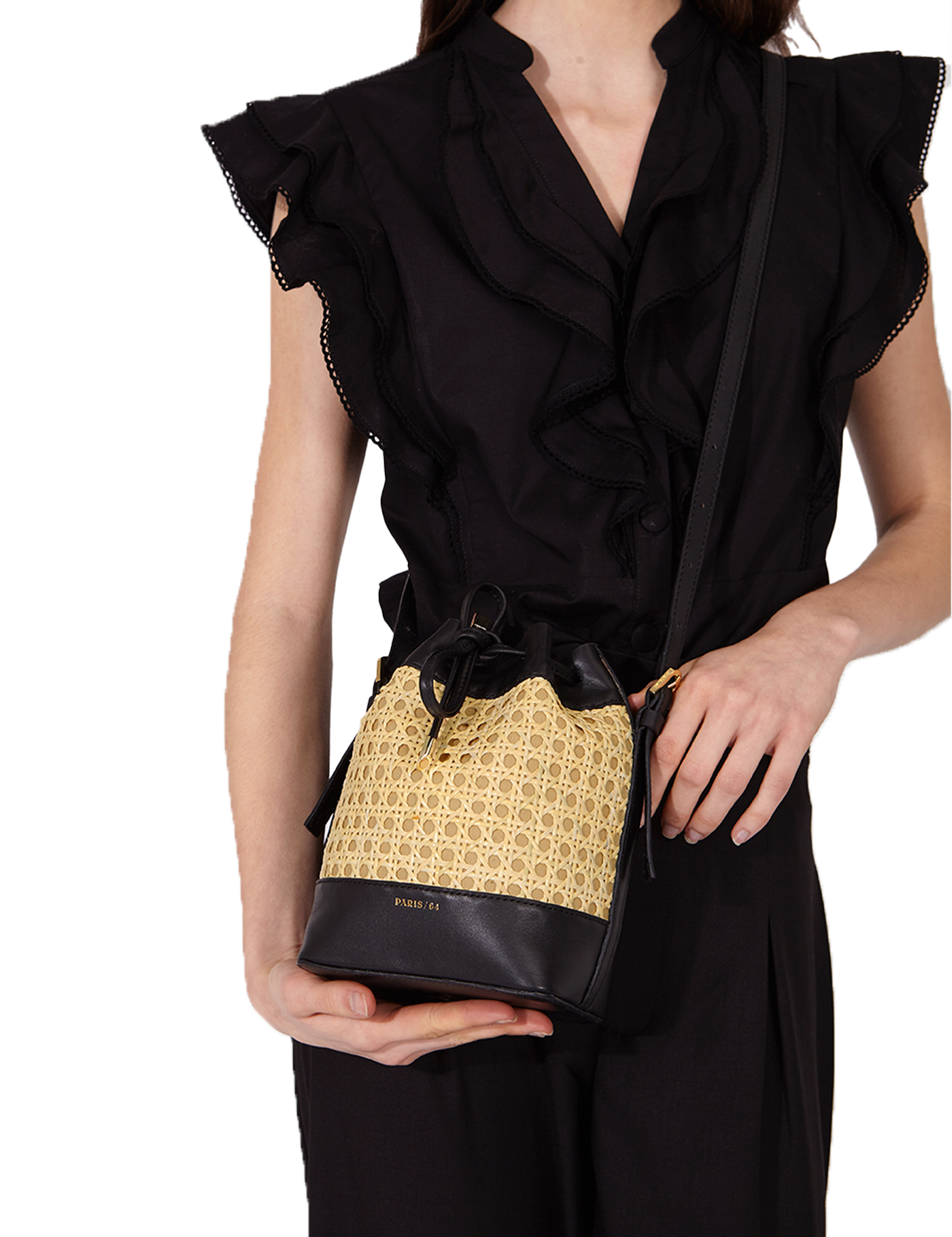 Baby Always Ratán & Black Bag by PARIS/64 Baby Always Ratán & Black Bag by PARIS/64