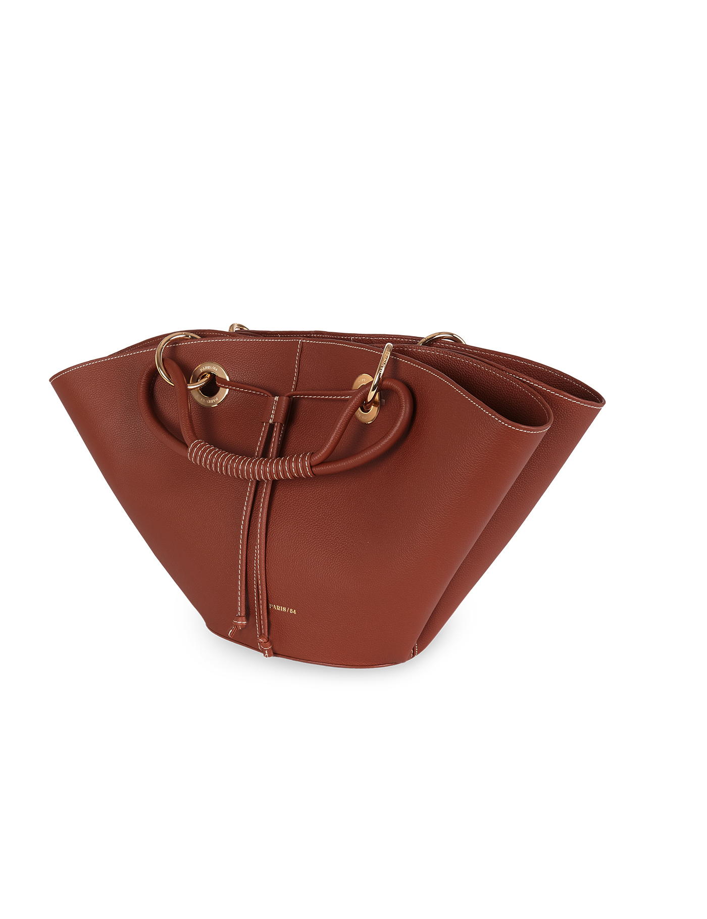Fleur Chocolate バッグ by PARIS/64