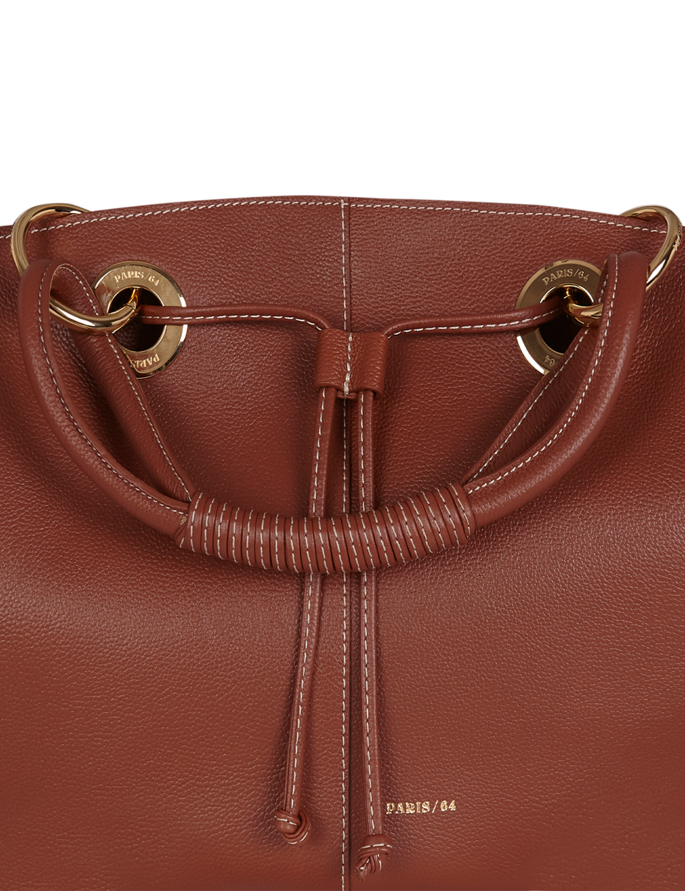 Fleur Chocolate バッグ by PARIS/64