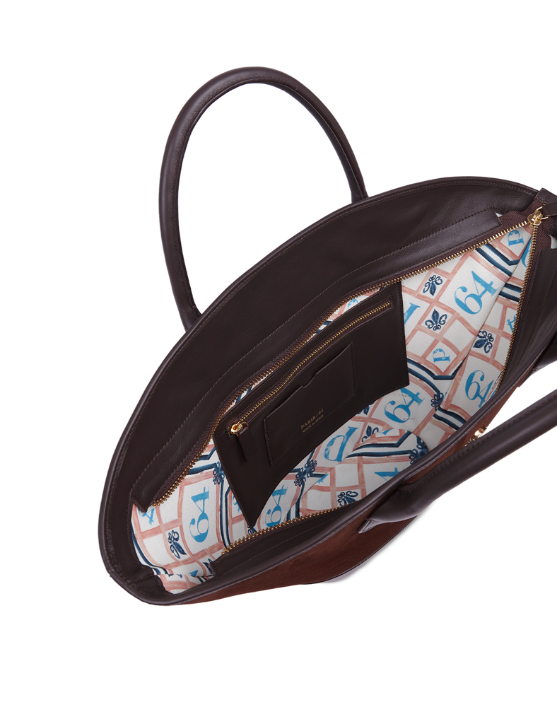 Bolso Lumière Ante Cacao & Brown PARIS/64