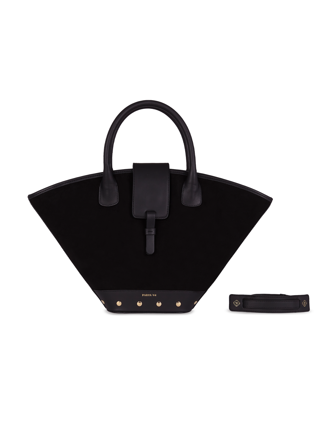 Lumière Glam & Rock Ante Black バッグ by PARIS/64