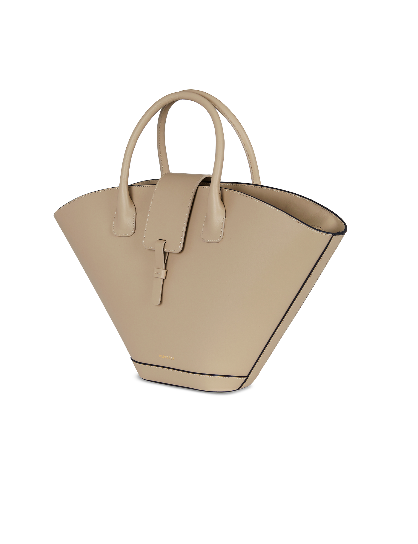 186001 Paris64 パリス64 Mini Lumi?re Taupe [241011HM260045] Mini Lumière Taupe Bag by PARIS/64