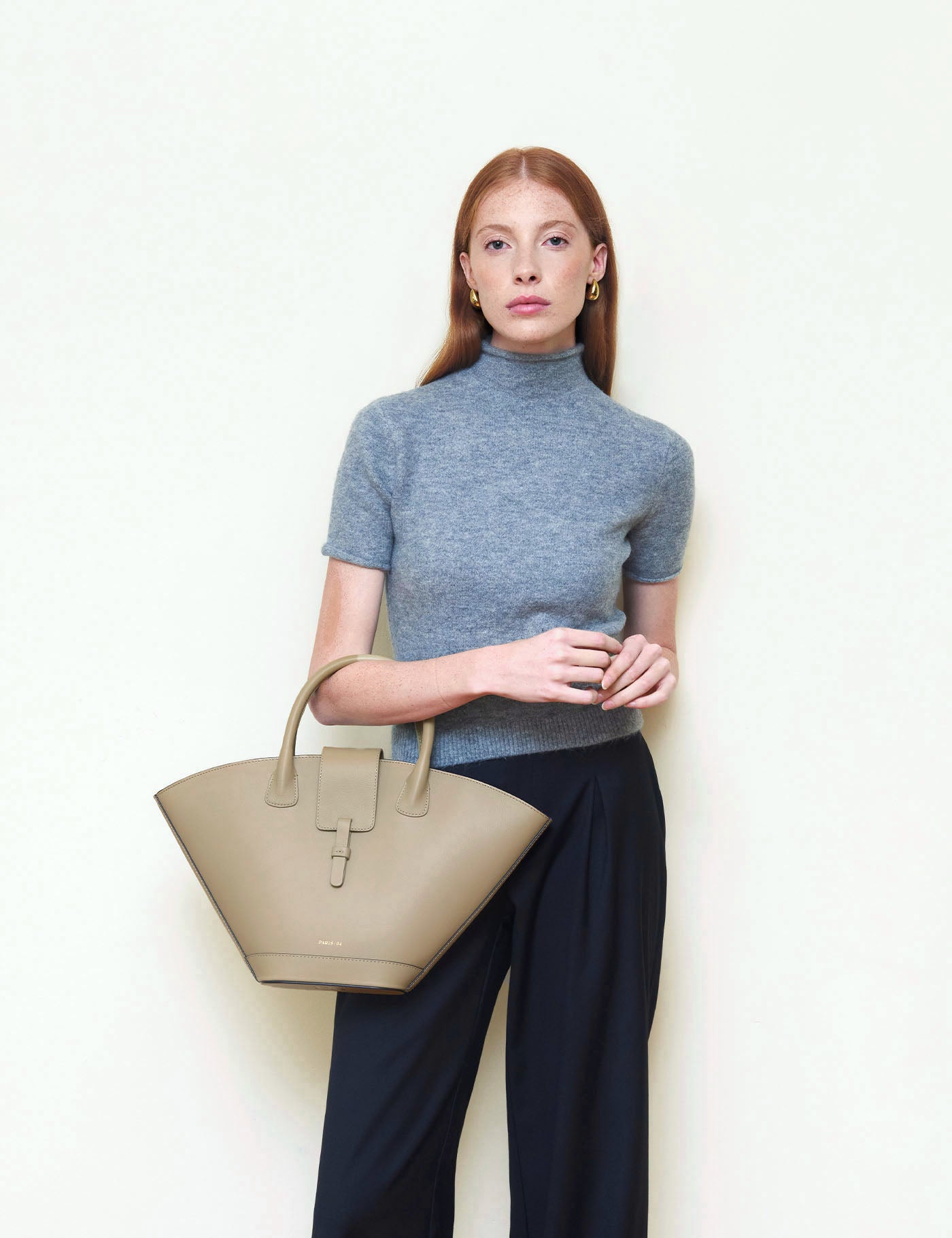 Burdeos Handbag Paris64 Bolsos Lumière Taupe Bag By PARIS/64