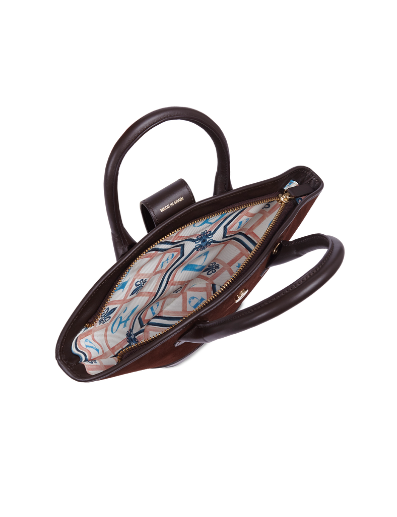 Bolso Mini lumière Ante Cacao & Brown PARIS/64