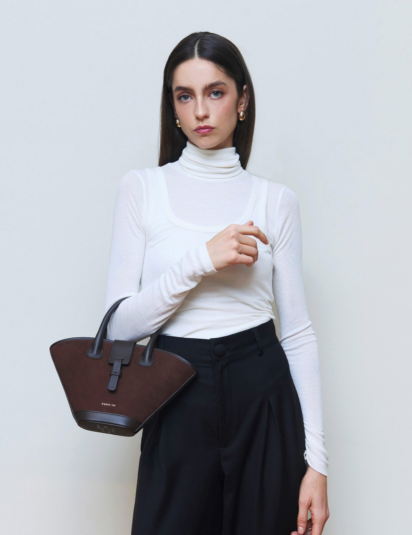 Mini Lumière Ante Cacao & Brown Bag by PARIS/64