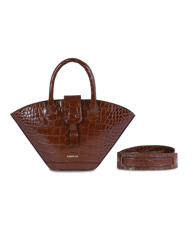 Bolso Mini Lumière Coco Cognac - PARIS/64