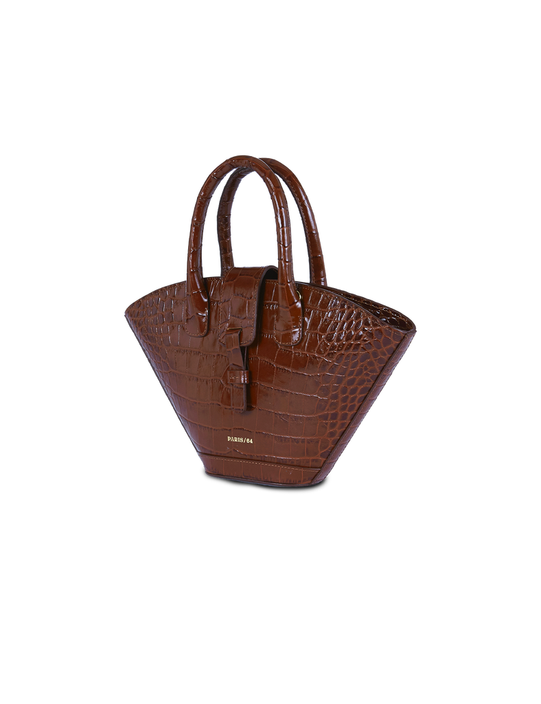 Bolso Mini Lumière Coco Cognac - PARIS/64