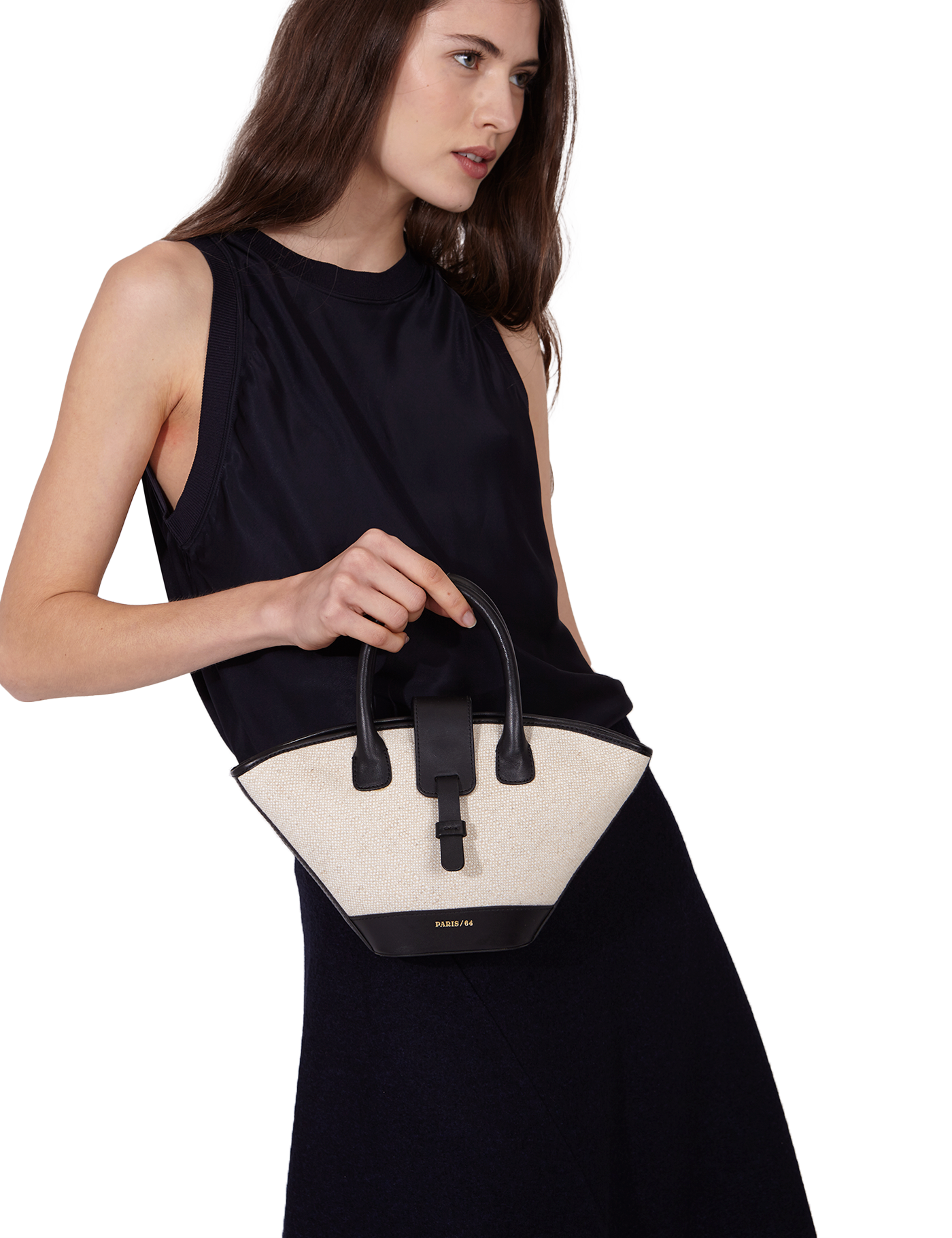 Mini Lumière Rafia & Black Bag by PARIS/64 Mini Lumière Rafia & Black Bag by PARIS/64