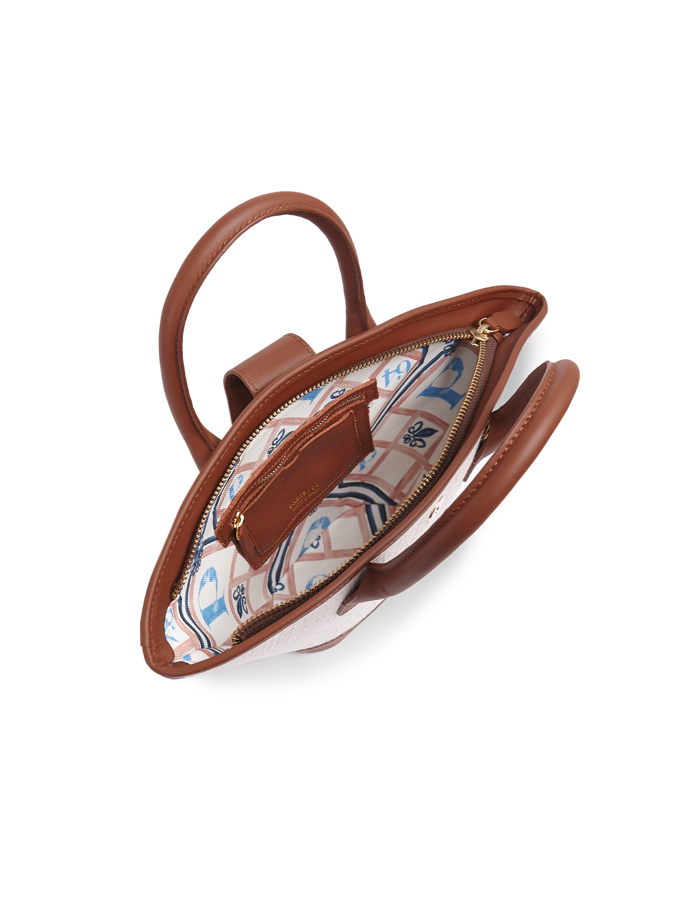 Mini Lumière Rafia & Chocolate Bag by PARIS/64