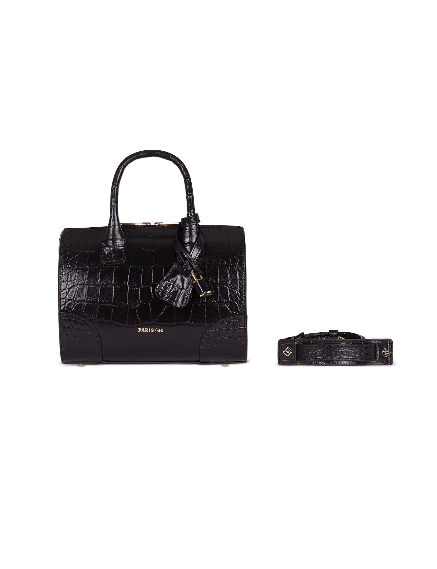 新品 PARIS64 Mini Tresor ハンドバッグ ショルダー Mini Trésor Coco Black – PARIS/64