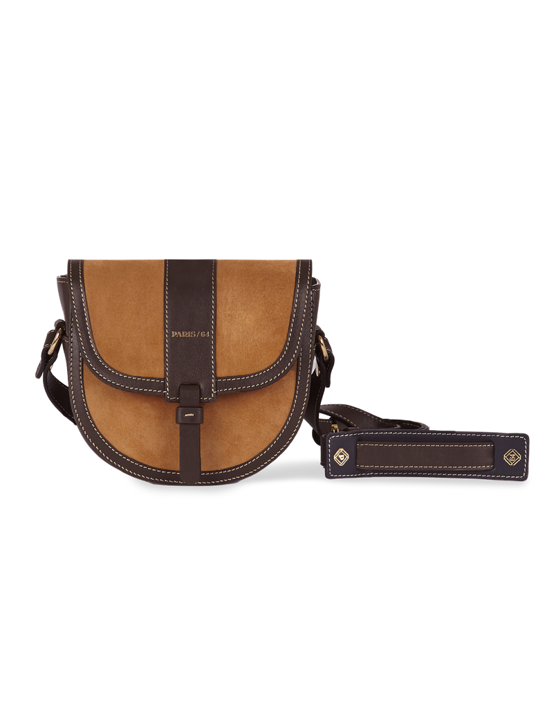 Bolso Mini Windsor Ante Brandy & Brown PARIS/64