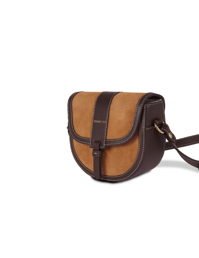 Bolso Mini Windsor Ante Brandy & Brown PARIS/64