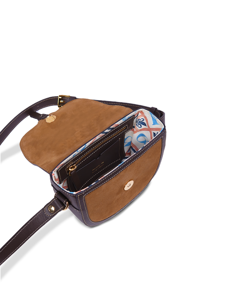 Bolso Mini Windsor Ante Brandy & Brown PARIS/64