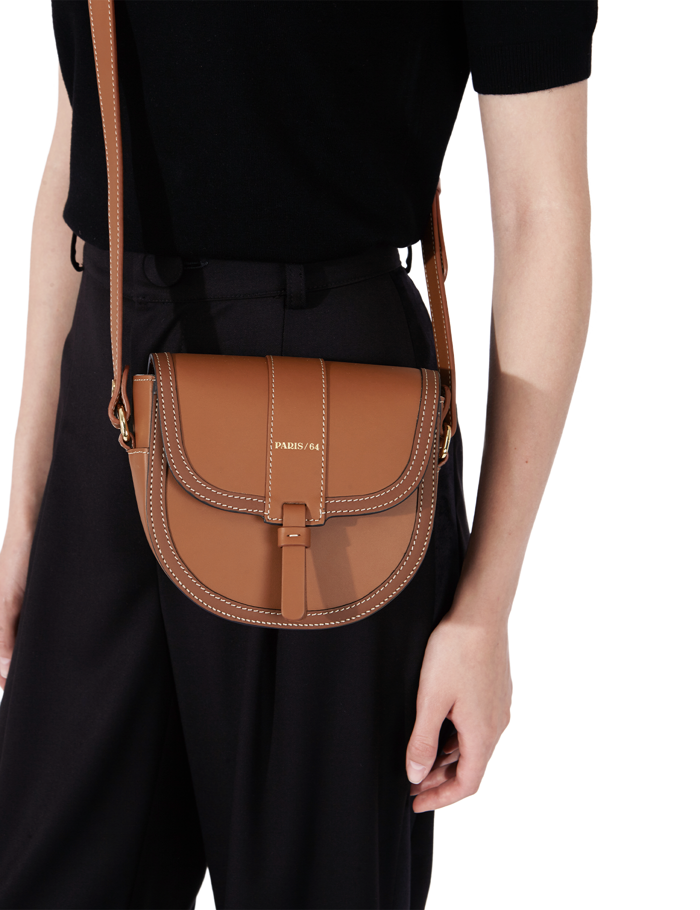 Mini Windsor Caramel Bag by PARIS/64 