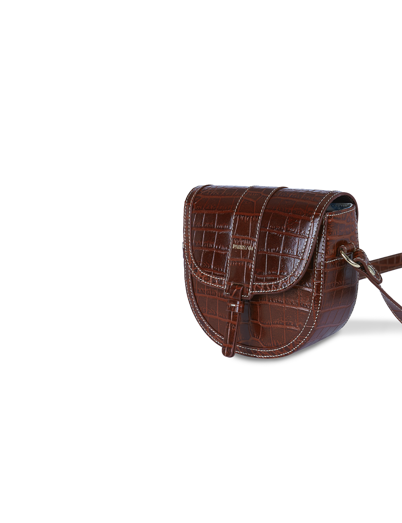 Mini Windsor Coco Cognac Bag by PARIS/64