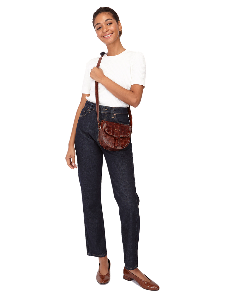 Bolso Mini Windsor Coco Cognac - PARIS/64