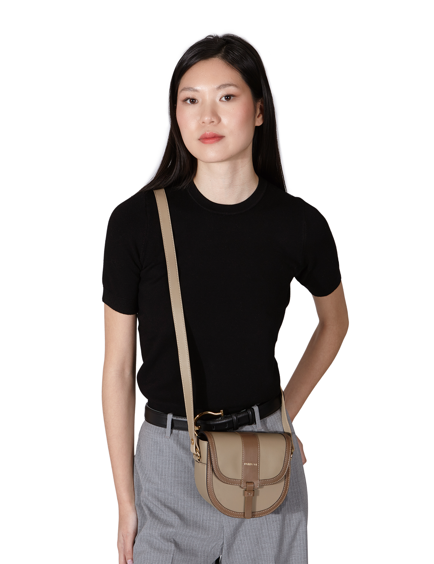 Mini Windsor Taupe Bag by PARIS/64 Mini Windsor Taupe Bag by PARIS/64