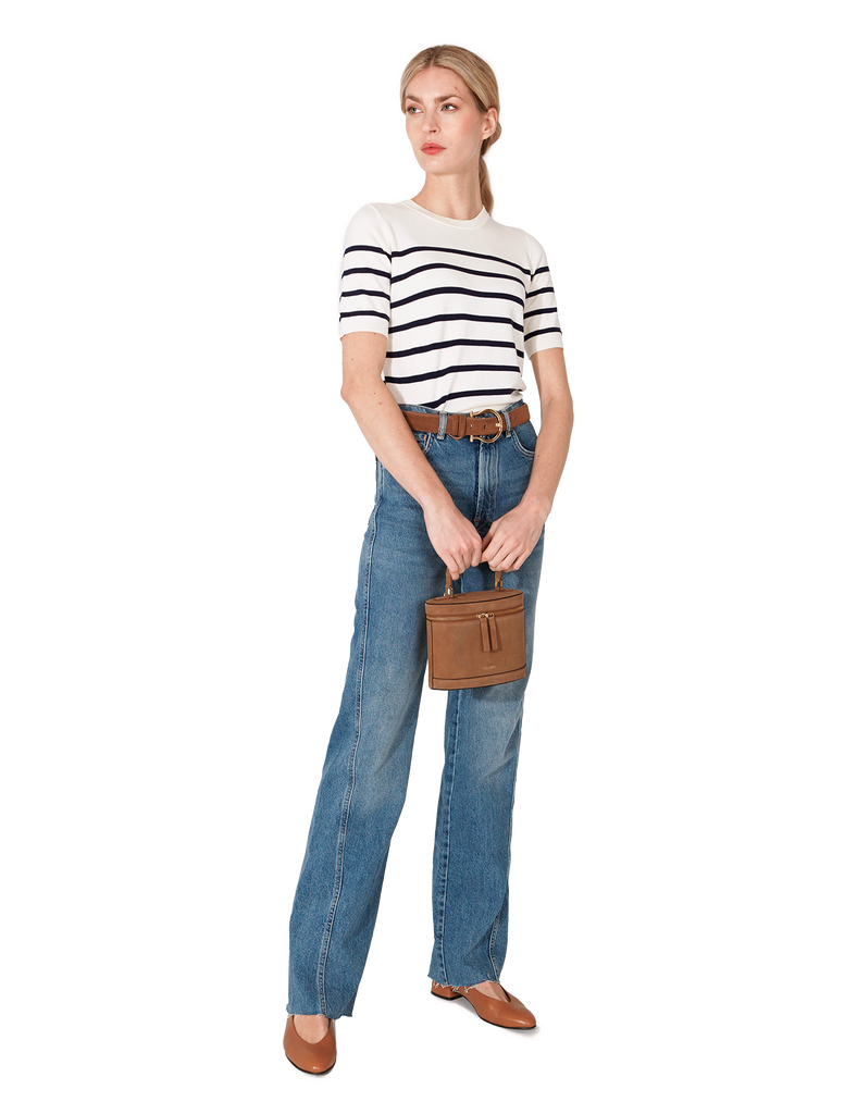 Bolso Prismatic Ante Brandy