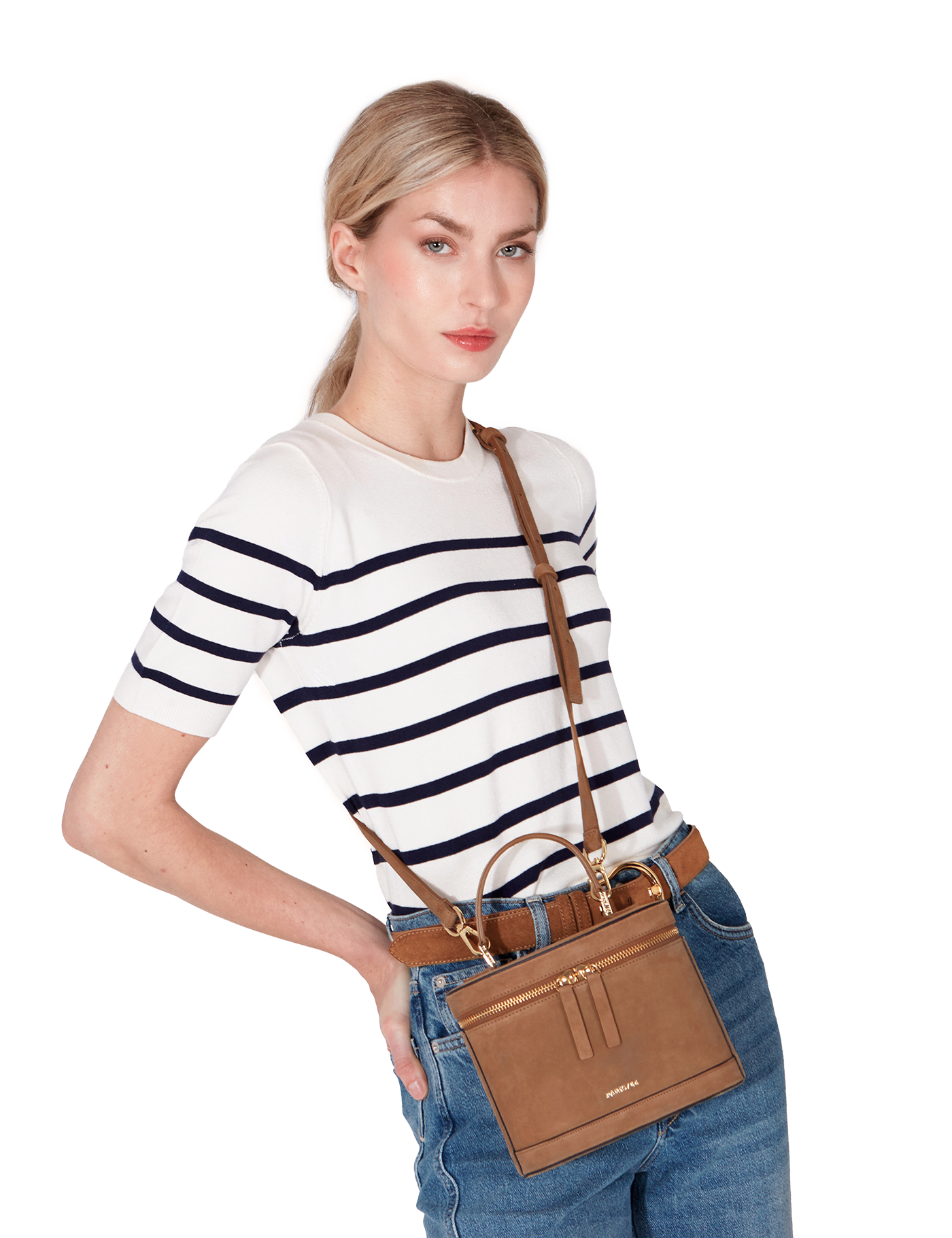 Prismatic Ante Brandy Bag by PARIS/64 Prismatic Ante Brandy Bag by PARIS/64