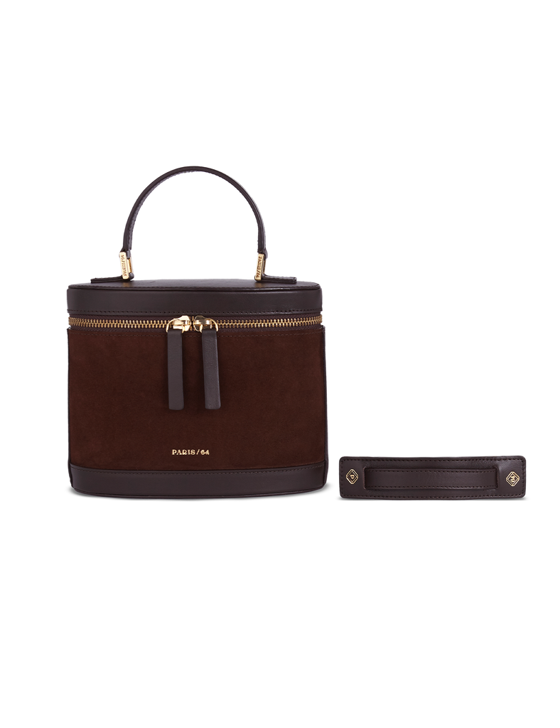 Bolso Prismatic Ante Cacao & Brown PARIS/64