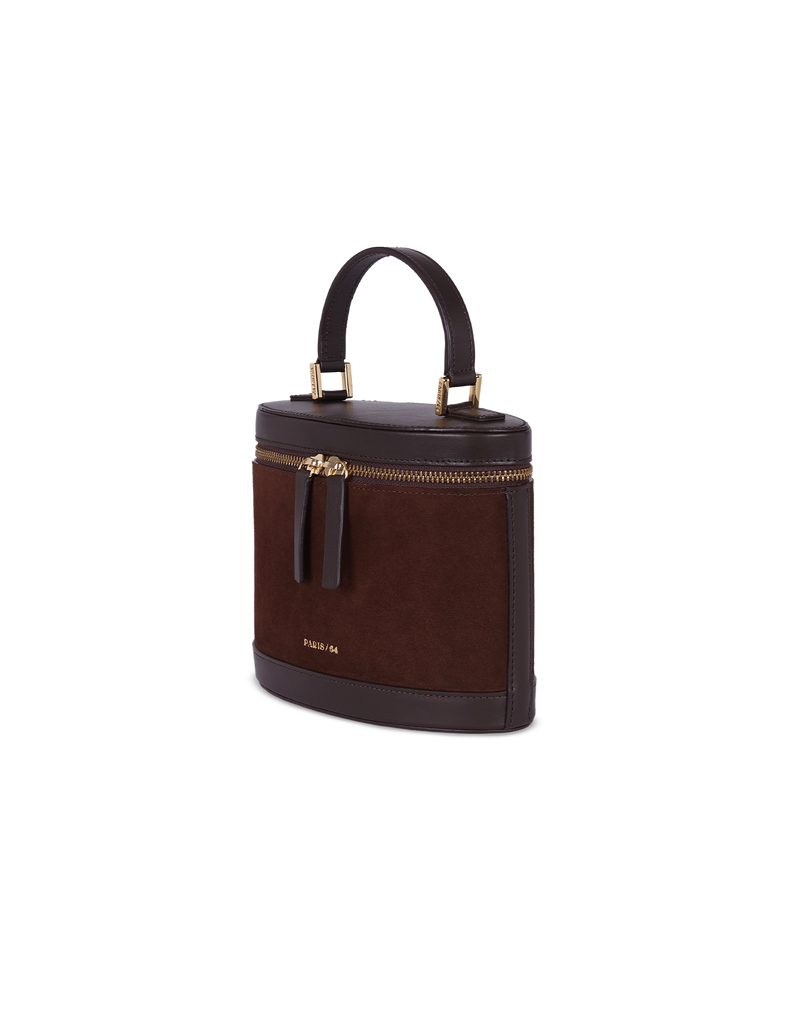 Bolso Prismatic Ante Cacao & Brown PARIS/64