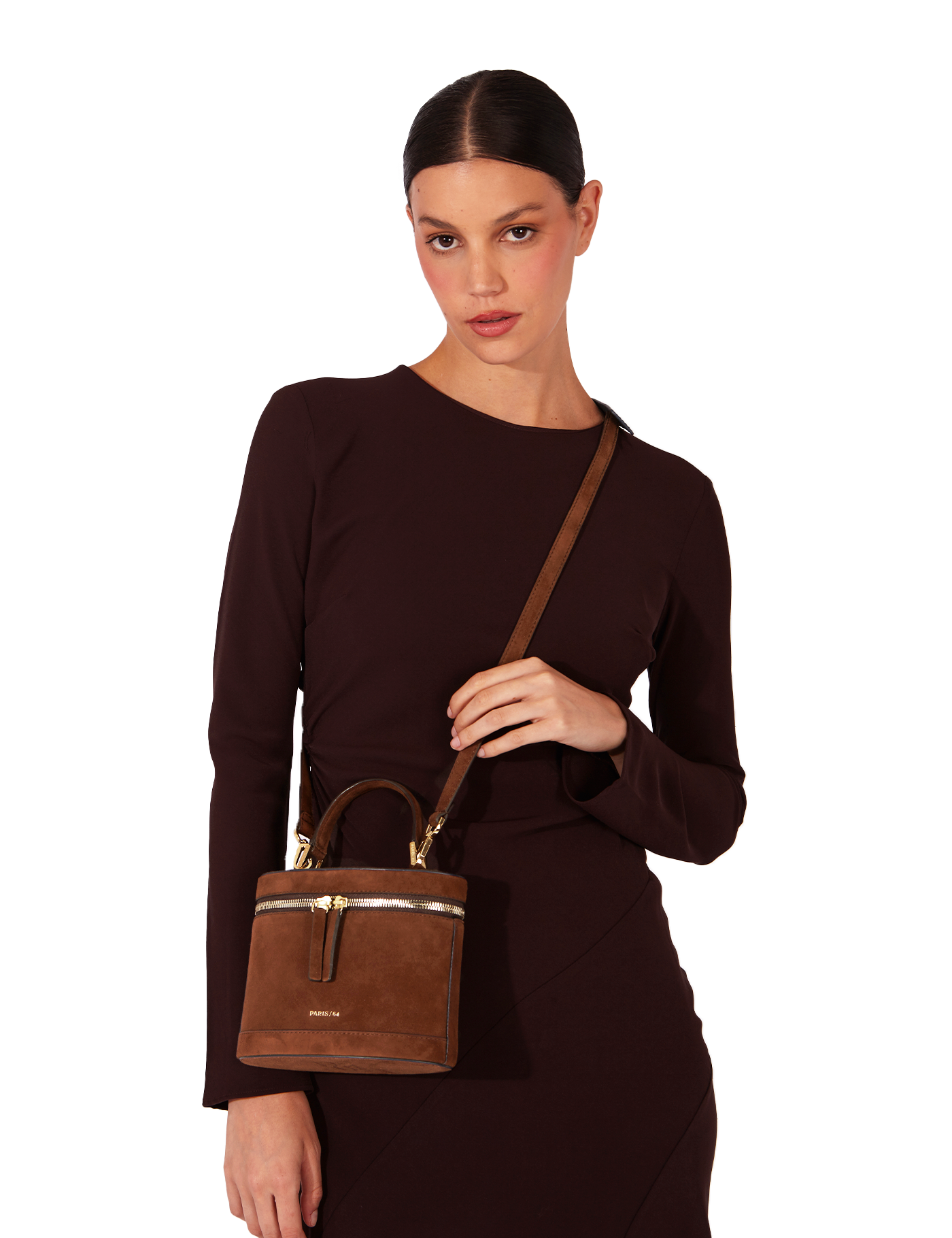 Prismatic Ante Mocha Bag by PARIS/64