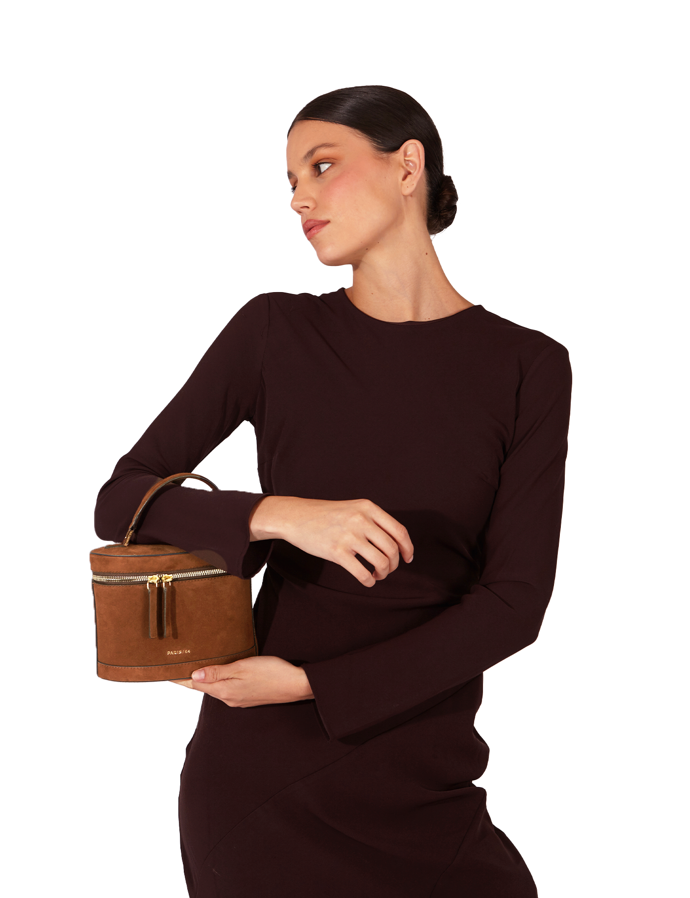 Prismatic Ante Mocha Bag by PARIS/64