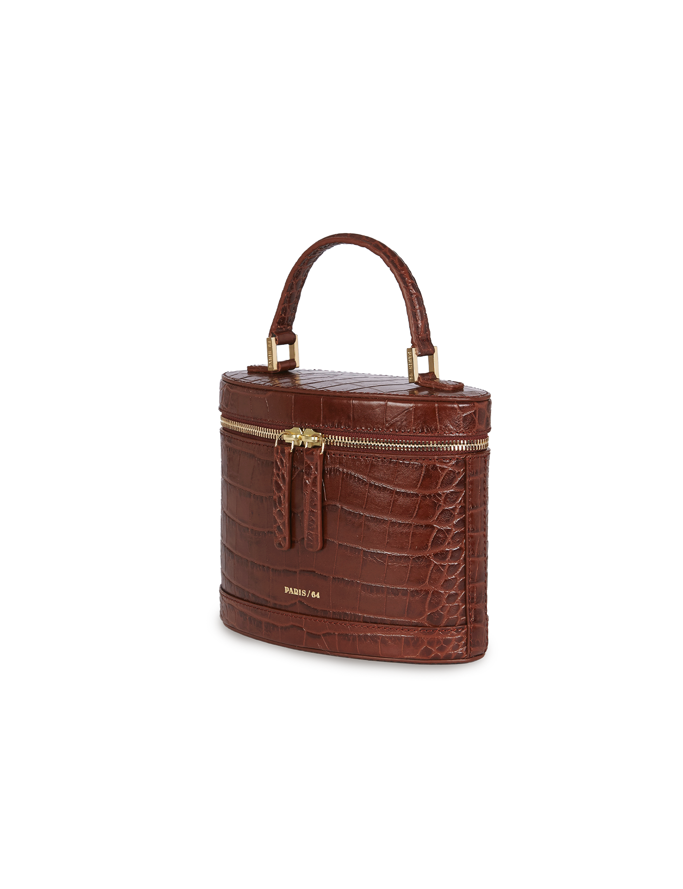 Prismatic Coco Cognac Bag by PARIS/64 Prismatic Coco Cognac Bag by PARIS/64
