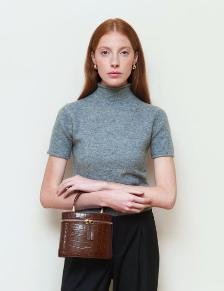 Prismatic Coco Cognac Bag by PARIS/64