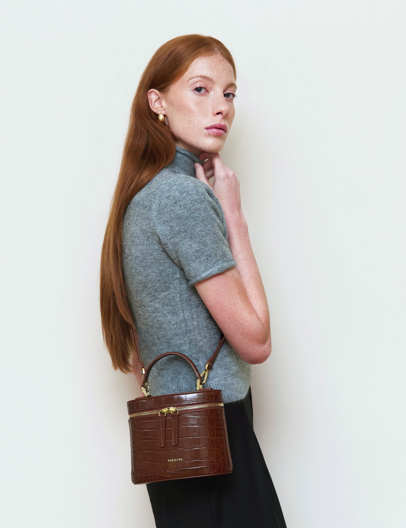Prismatic Coco Cognac Bag by PARIS/64