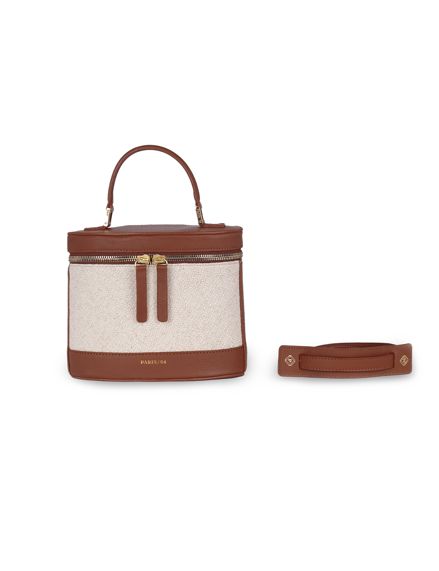 Prismatic Rafia & Chocolate Bag by PARIS/64