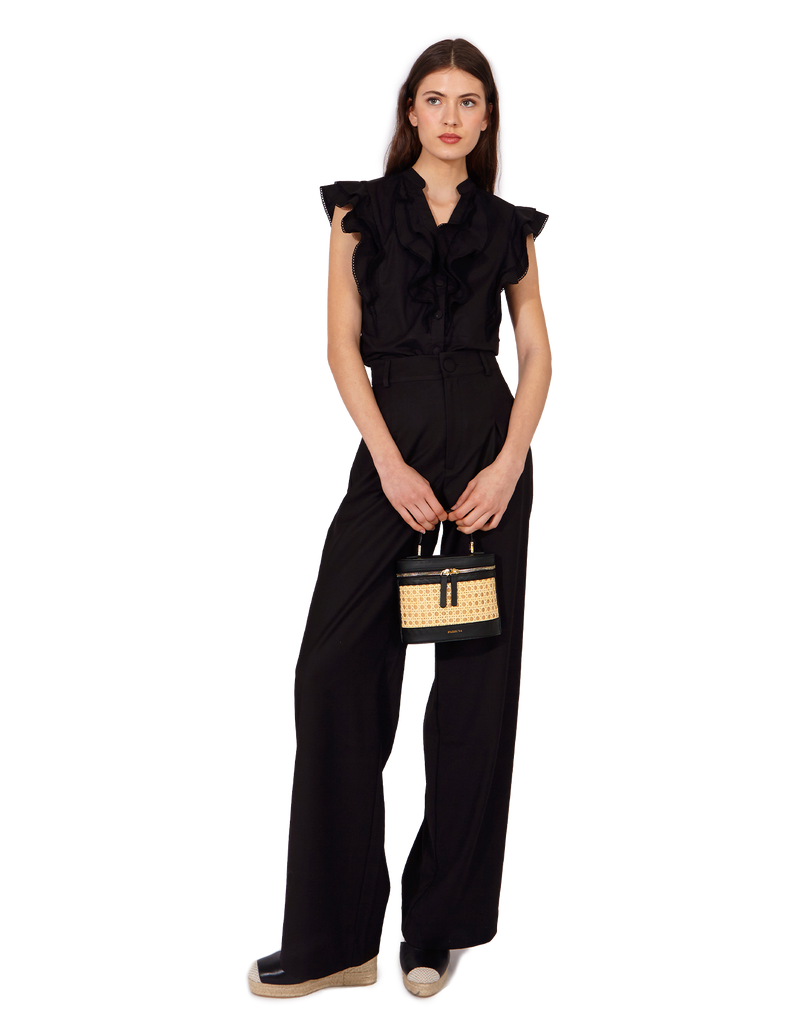 Bolso Prismatic Ratán & Black - PARIS/64