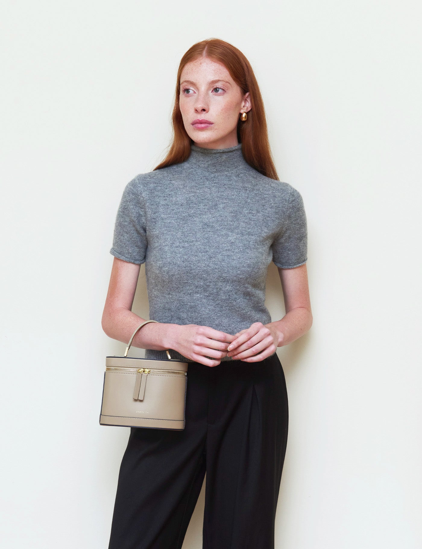 Prismatic Taupe Bag by PARIS/64