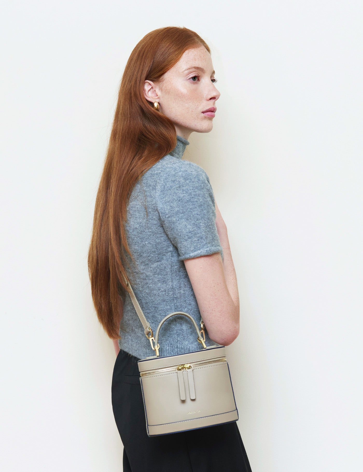 Prismatic Taupe Bag by PARIS/64