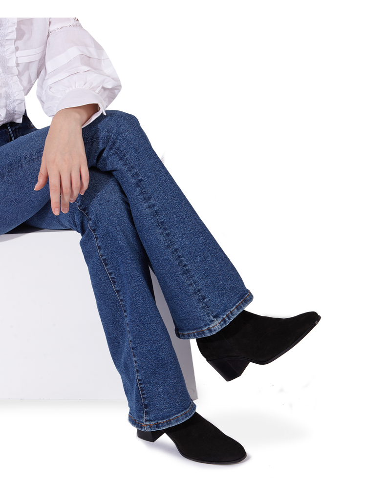 Botín Charlotte Ante Black PARIS/64