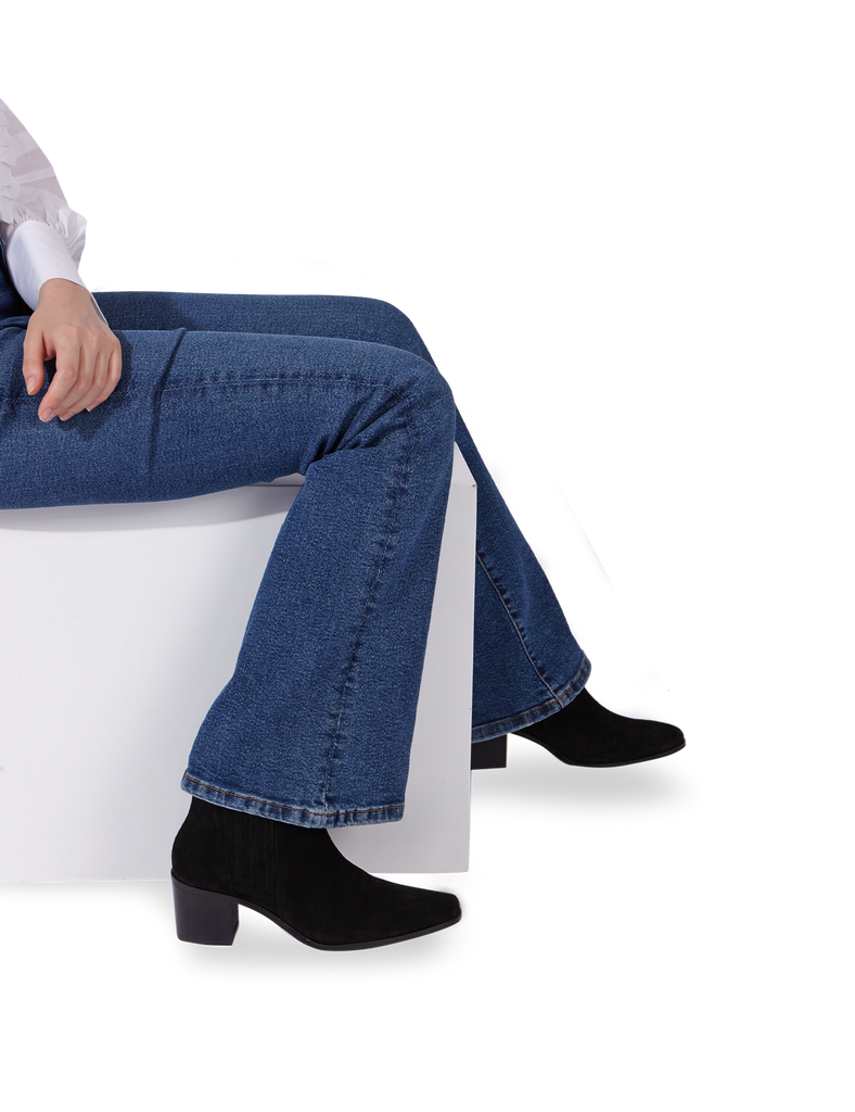 Botín Charlotte Ante Black PARIS/64