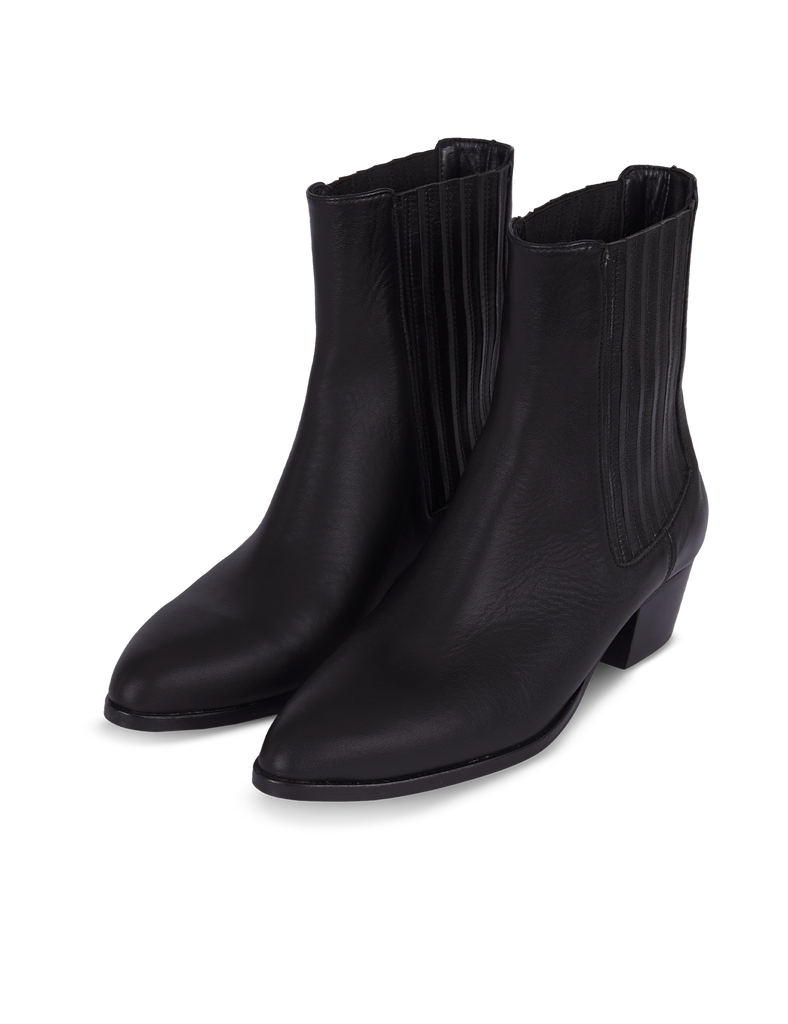 Botín Olivia Black PARIS/64