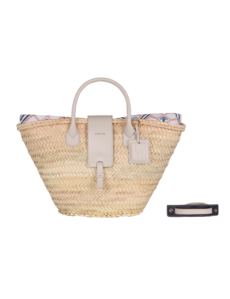 Bolso Capazo Oh Là Là Beige - PARIS/64