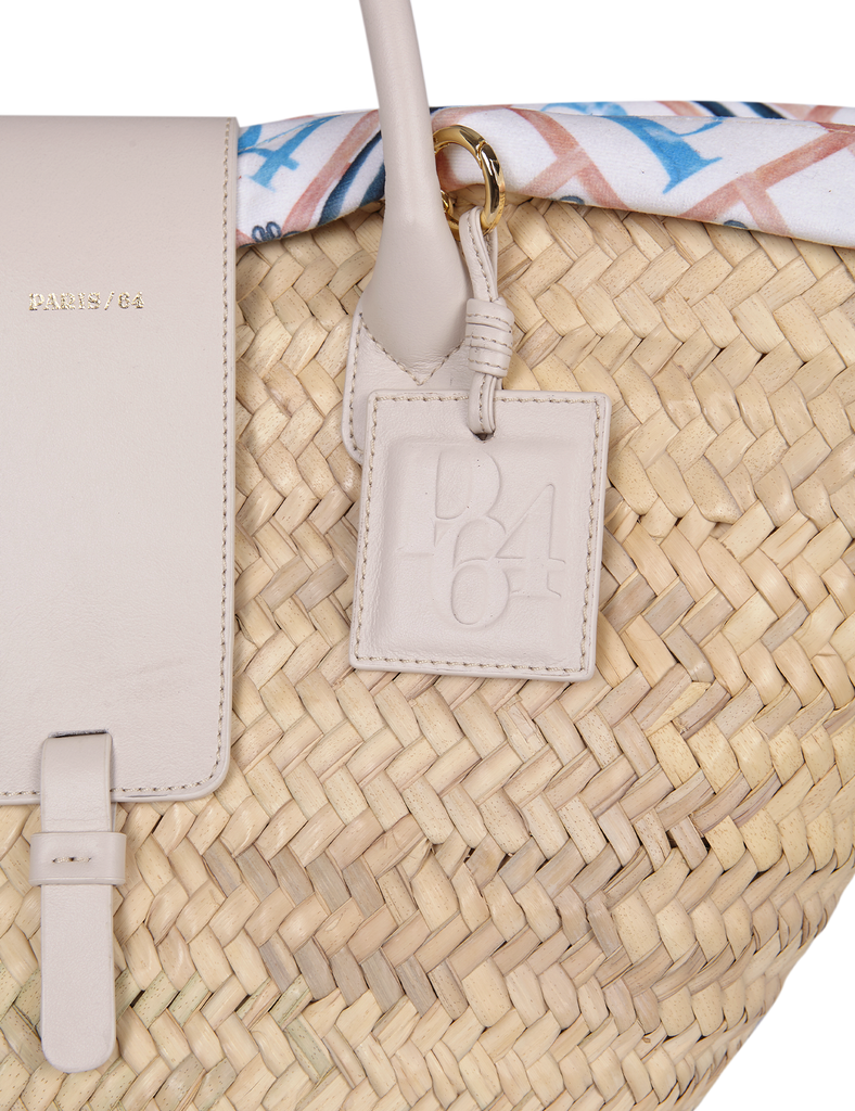 Bolso Capazo Oh Là Là Beige - PARIS/64