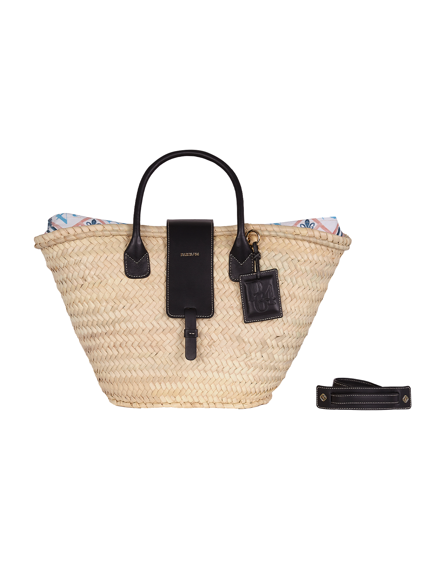 Oh Là Là Black Basket Bag by PARIS/64 Oh Là Là Black Basket Bag by PARIS/64