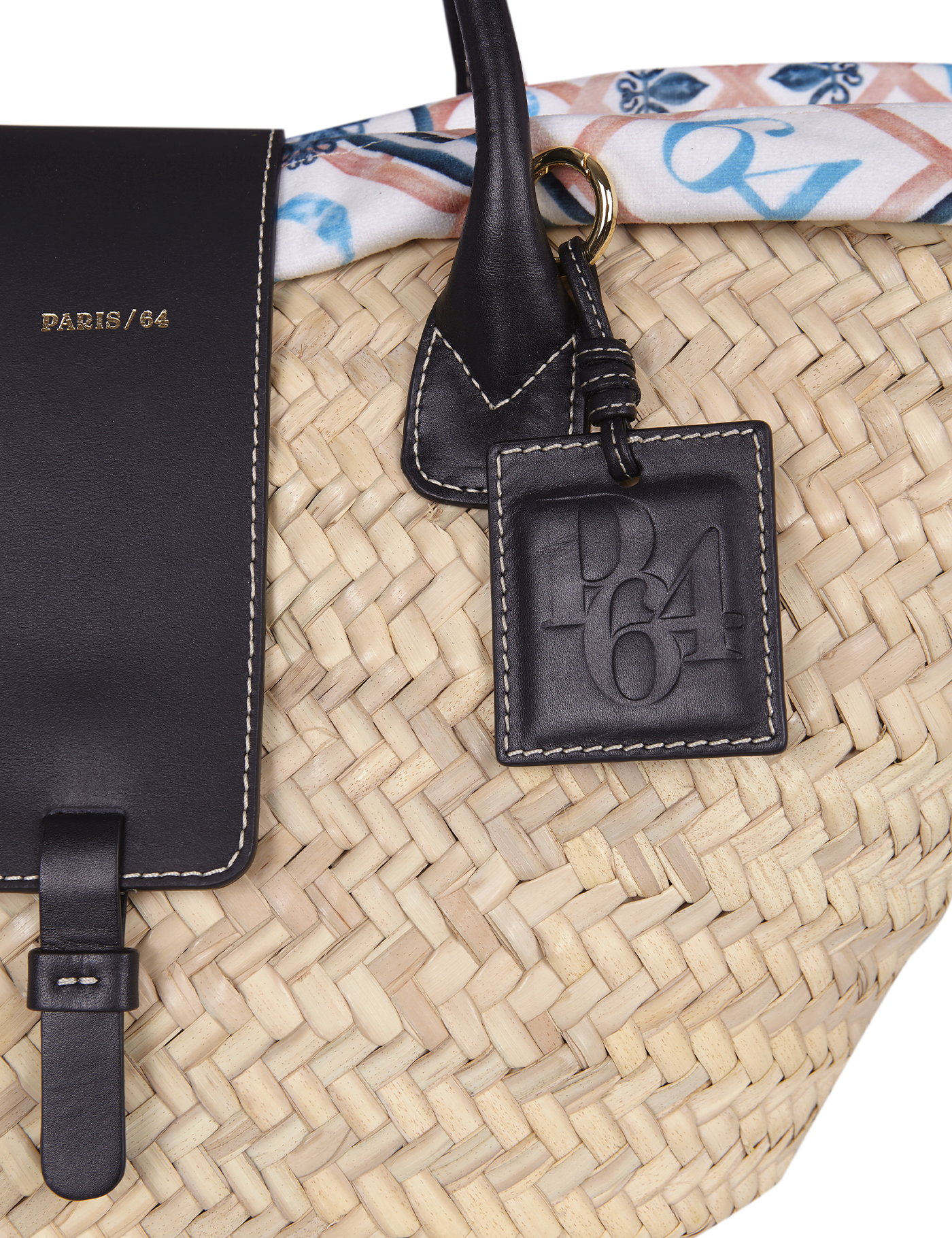 Oh Là Là Black Basket Bag by PARIS/64 Oh Là Là Black Basket Bag by PARIS/64