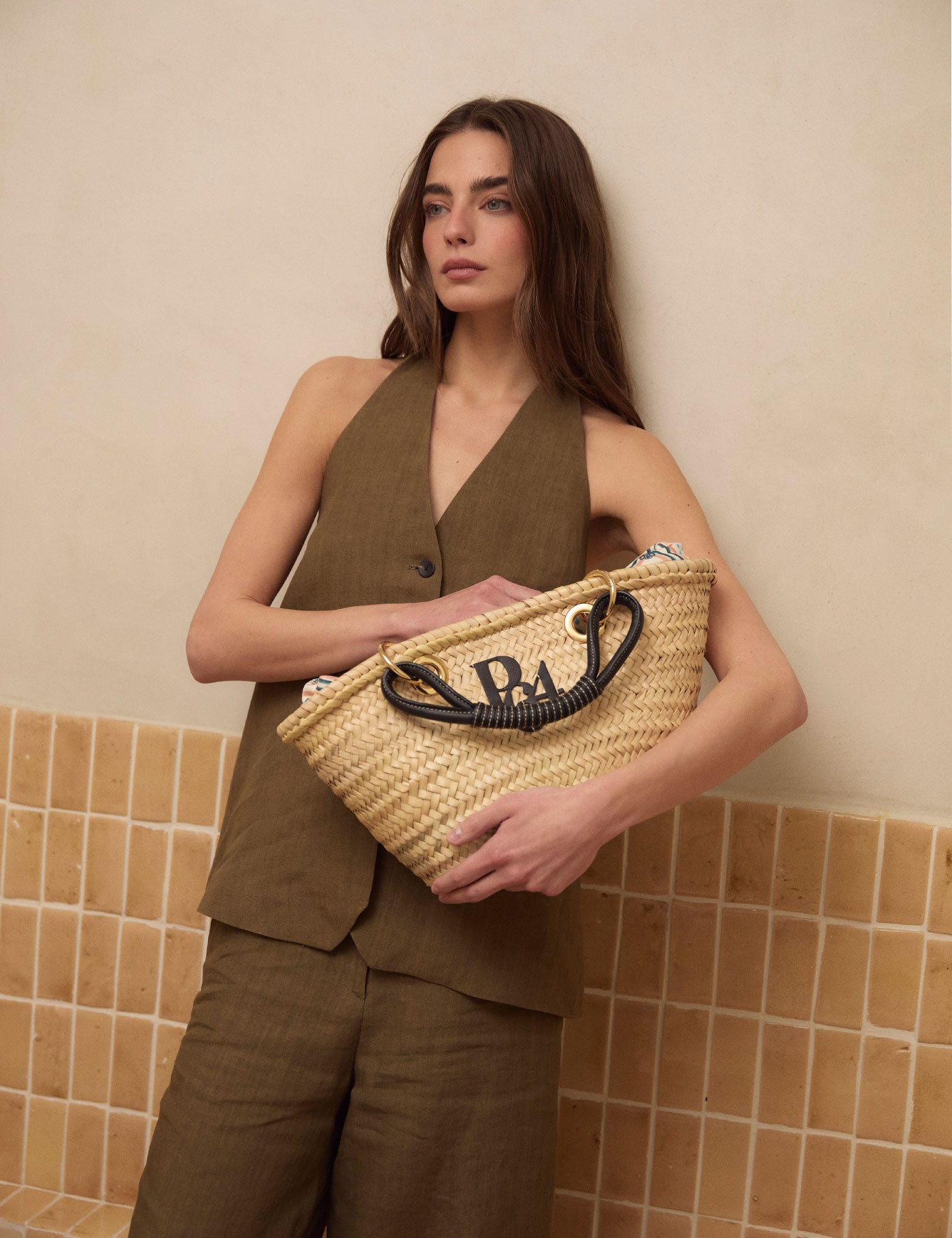 Soho Black Basket Bag by PARIS/64