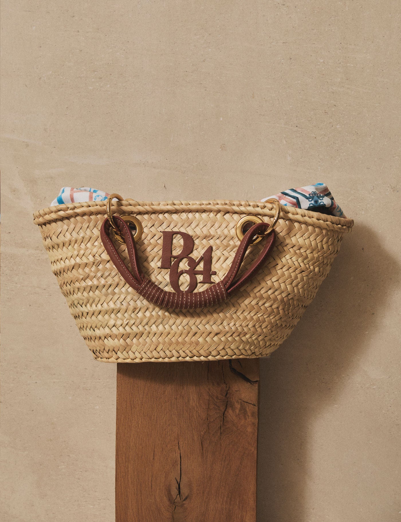 PARIS /64 SOHO CUERO BASKET BAG かごバッグ　新品 Soho Cuero Basket Bag by PARIS/64