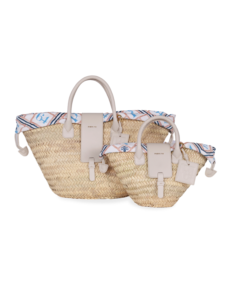 Bolso Capazo Oh Là Là Beige - PARIS/64